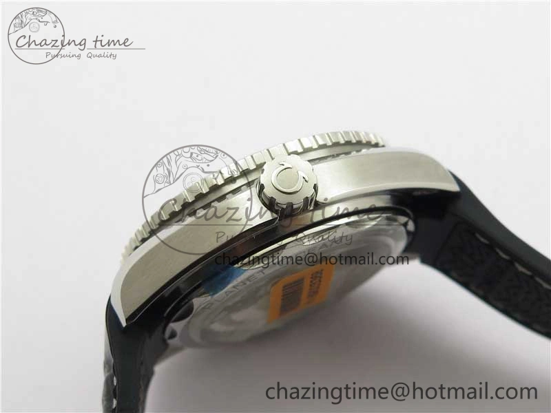 UrbanChic Planet Ocean 39.5mm Black Ceramic Bezel SS VSF 1:1 Best Edition Black Dial on Black Gummy Strap A 7889