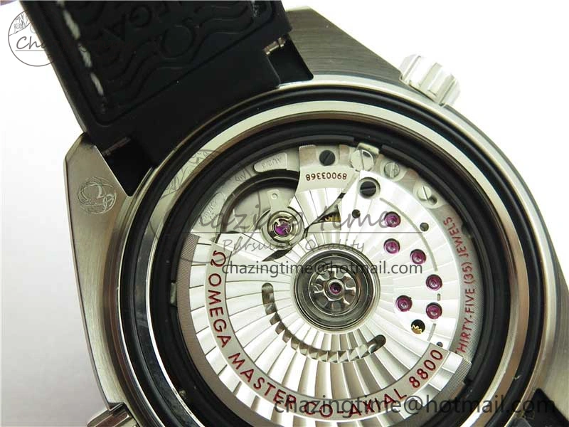 UrbanChic Planet Ocean 39.5mm Black Ceramic Bezel SS VSF 1:1 Best Edition Black Dial on Black Gummy Strap A 7889