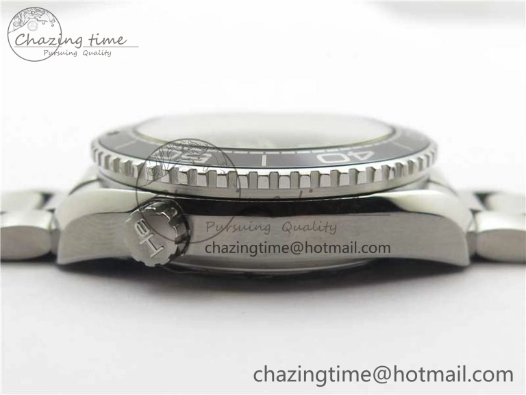 Planet Ocean 39.5mm Black Ceramic Bezel SS VSF 1:1 Best Edition Black Dial on SS Bracelet A EasyCare 7890