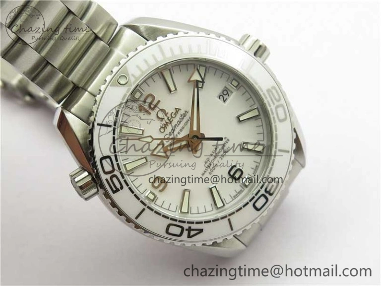 Planet Ocean 39.5mm Olympic Games SS VSF 1:1 Best Edition White Dial on SS Bracelet A QuickDry 7887
