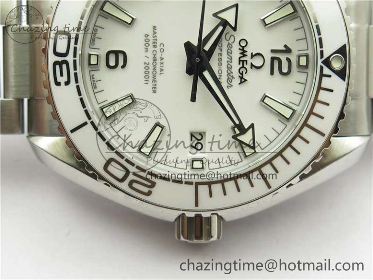 Planet Ocean 39.5mm Olympic Games SS VSF 1:1 Best Edition White Dial on SS Bracelet A QuickDry 7887