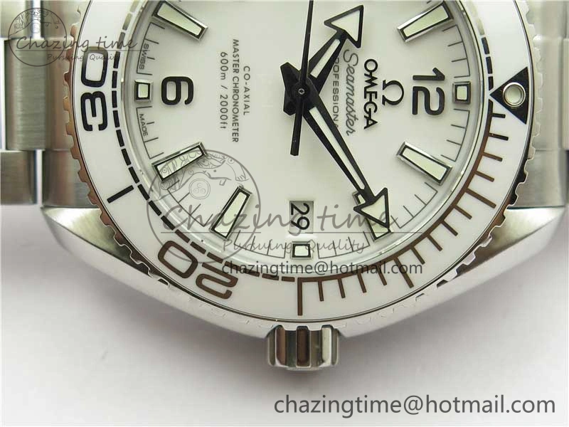 Planet Ocean 39.5mm Olympic Games SS VSF 1:1 Best Edition White Dial on SS Bracelet A QuickDry 7887