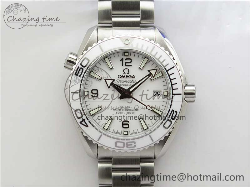 Planet Ocean 39.5mm Olympic Games SS VSF 1:1 Best Edition White Dial on SS Bracelet A QuickDry 7887