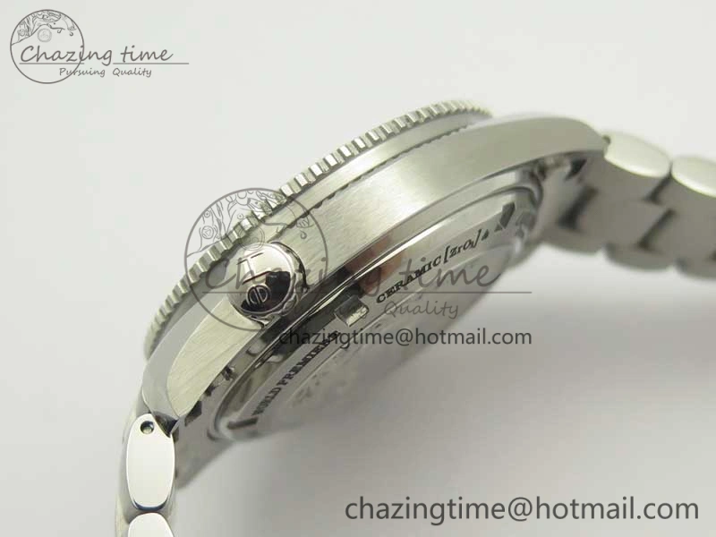 Classic Planet Ocean 42mm LiquidMetal Noob 1:1 Best Edition On SS Bracelet A2892 V6 ( Free Nylon Strap ) 8001