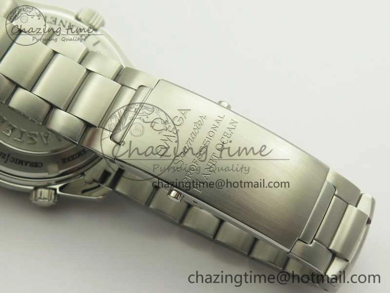 Classic Planet Ocean 42mm LiquidMetal Noob 1:1 Best Edition On SS Bracelet A2892 V6 ( Free Nylon Strap ) 8001