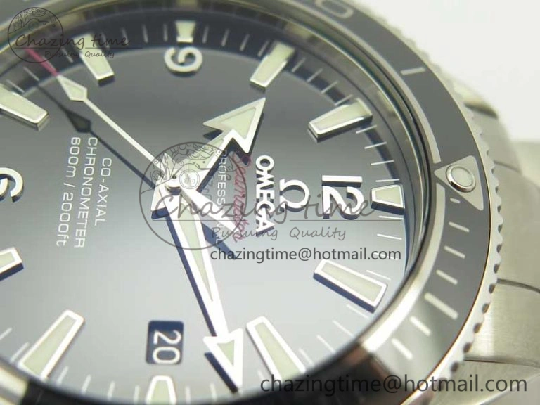 Classic Planet Ocean 42mm LiquidMetal Noob 1:1 Best Edition On SS Bracelet A2892 V6 ( Free Nylon Strap ) 8001