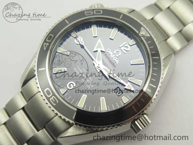 Classic Planet Ocean 42mm LiquidMetal Noob 1:1 Best Edition On SS Bracelet A2892 V6 ( Free Nylon Strap ) 8001