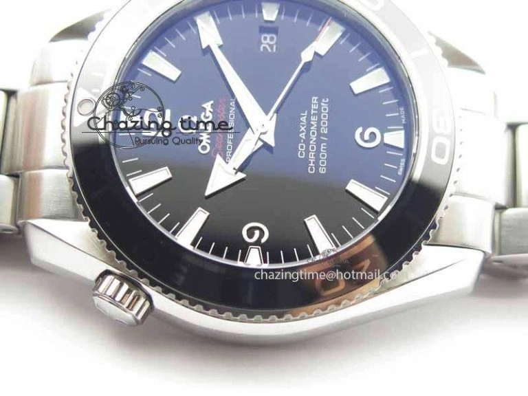 Planet Ocean 42mm LiquidMetal Noob 1:1 Best Edition On SS Bracelet V4 ( Free Strap ) UrbanStyle 8153
