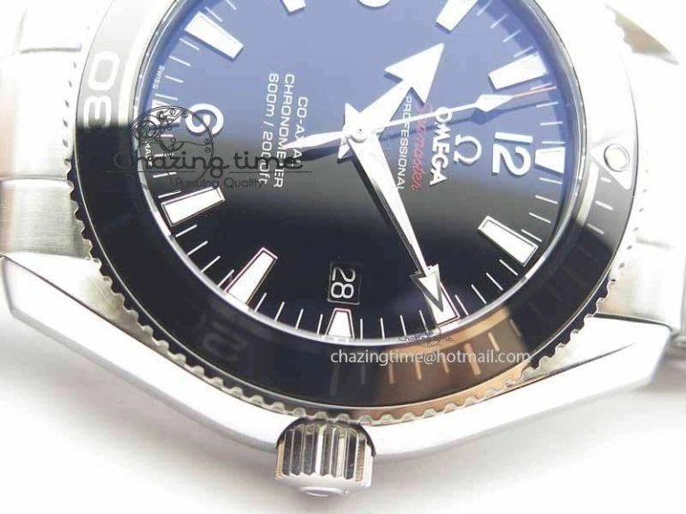 Planet Ocean 42mm LiquidMetal Noob 1:1 Best Edition On SS Bracelet V4 ( Free Strap ) UrbanStyle 8153