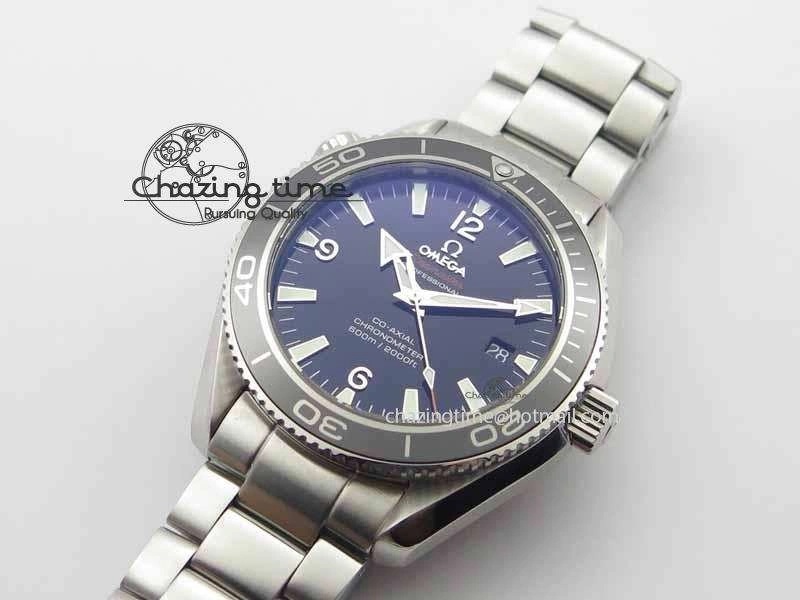 Planet Ocean 42mm LiquidMetal Noob 1:1 Best Edition On SS Bracelet V4 ( Free Strap ) UrbanStyle 8153