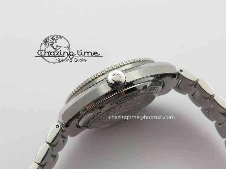 Planet Ocean 42mm LiquidMetal Noob 1:1 Best Edition On SS Bracelet V4 ( Free Strap ) UrbanStyle 8153
