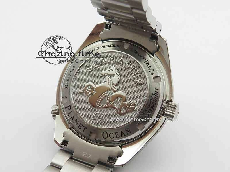 Planet Ocean 42mm LiquidMetal Noob 1:1 Best Edition On SS Bracelet V4 ( Free Strap ) UrbanStyle 8153