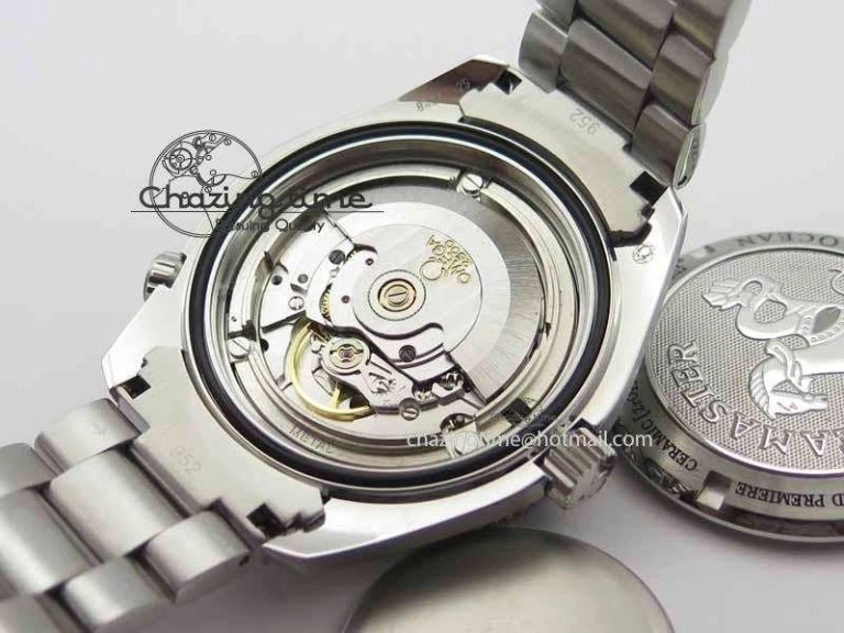 Planet Ocean 42mm LiquidMetal Noob 1:1 Best Edition On SS Bracelet V4 ( Free Strap ) UrbanStyle 8153