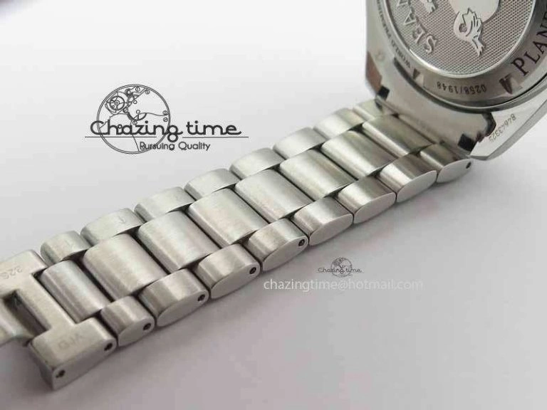 Planet Ocean 42mm LiquidMetal Noob 1:1 Best Edition On SS Bracelet V4 ( Free Strap ) UrbanStyle 8153