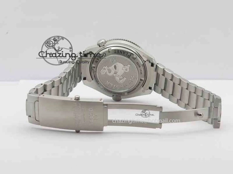 Planet Ocean 42mm LiquidMetal Noob 1:1 Best Edition On SS Bracelet V4 ( Free Strap ) UrbanStyle 8153