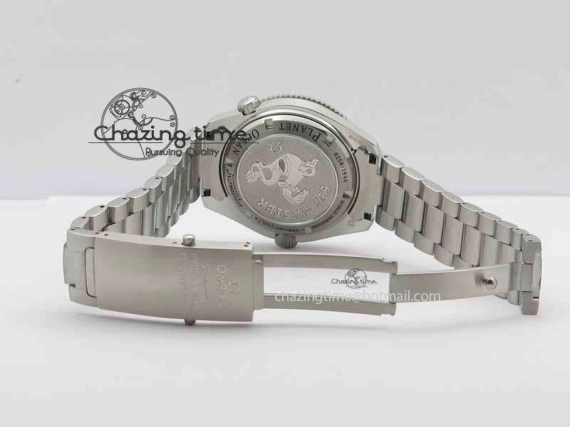 Planet Ocean 42mm LiquidMetal Noob 1:1 Best Edition On SS Bracelet V4 ( Free Strap ) UrbanStyle 8153