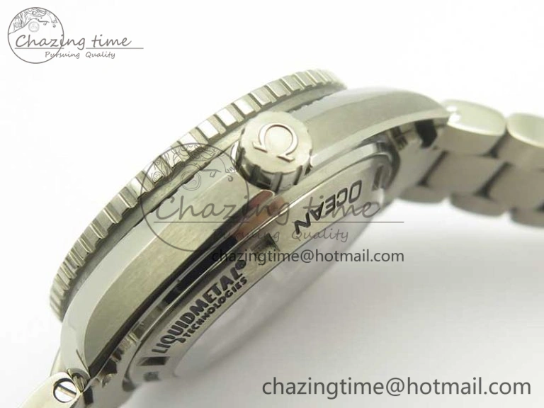 Planet Ocean 42mm Titanium BP Maker 1:1 Best Edition Blue Dial on Ti Bracelet A FreshLook 8015