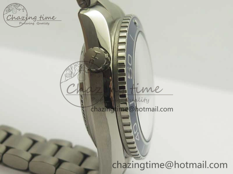 Planet Ocean 42mm Titanium BP Maker 1:1 Best Edition Blue Dial on Ti Bracelet A FreshLook 8015