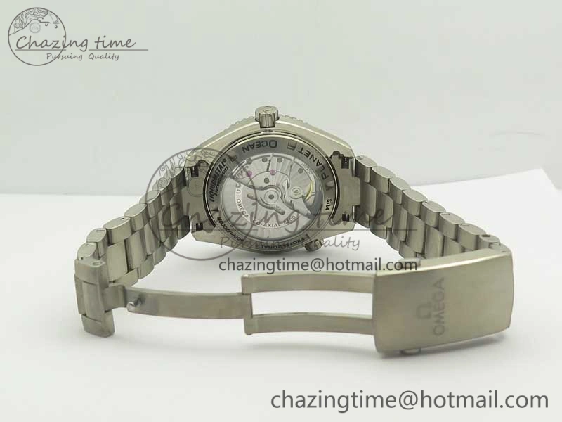 Planet Ocean 42mm Titanium BP Maker 1:1 Best Edition Blue Dial on Ti Bracelet A FreshLook 8015
