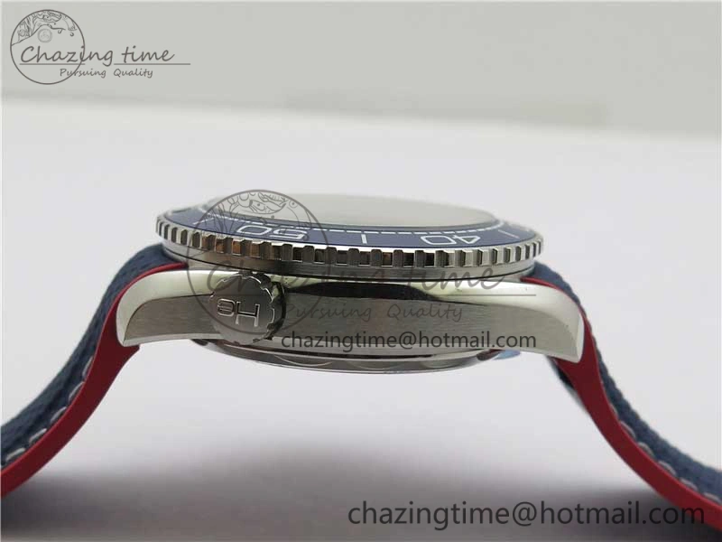 Planet Ocean 43.5mm America’s Cup VSF Best Edition White Dial On Blue Gummy Strap A Supportive 7900