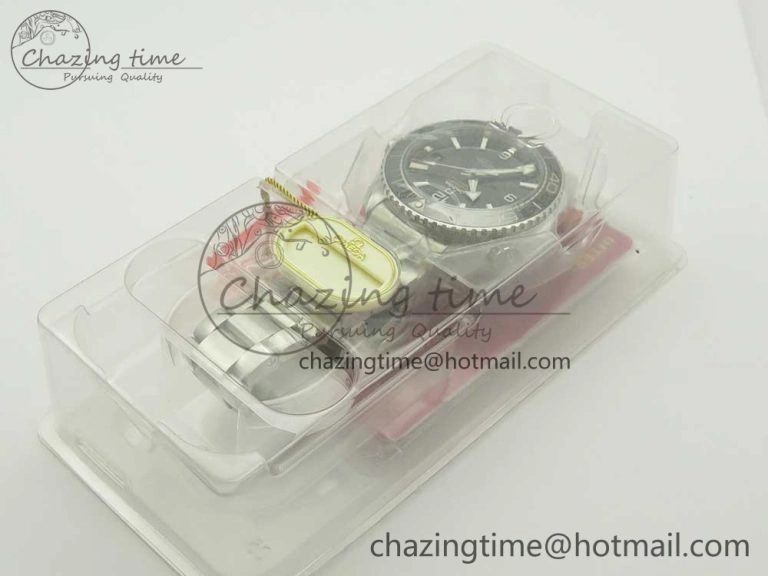 Affordable Planet Ocean 43.5mm SS VSF 1:1 Best Edition Black Ceramic Bezel and Dial on SS Bracelet A8900 Super Clone 7973
