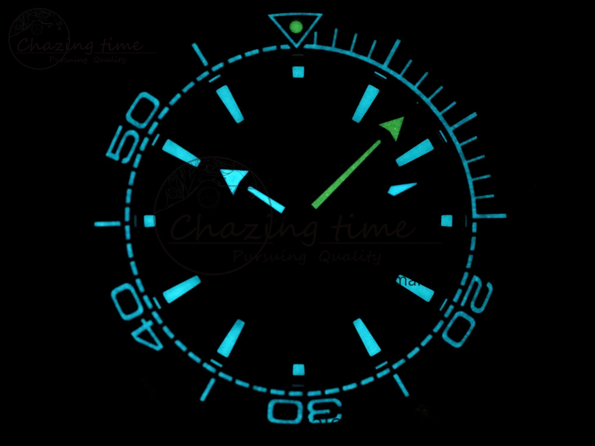 Premium Planet Ocean 43.5mm SS VSF 1:1 Best Edition Brown Bezel Sand Dial on Sand Rubber Strap A8900 Super Clone 7710
