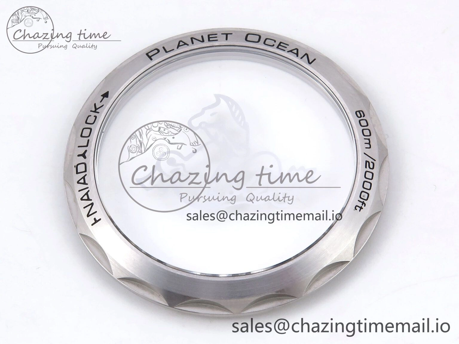 Premium Planet Ocean 43.5mm SS VSF 1:1 Best Edition Brown Bezel Sand Dial on Sand Rubber Strap A8900 Super Clone 7710
