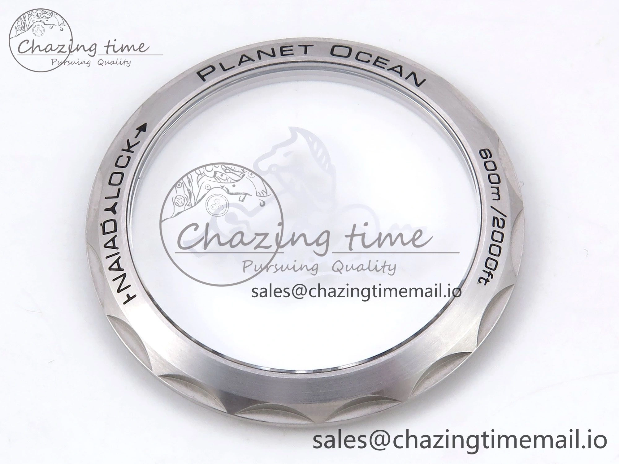 Premium Planet Ocean 43.5mm SS VSF 1:1 Best Edition Brown Bezel Sand Dial on Sand Rubber Strap A8900 Super Clone 7710