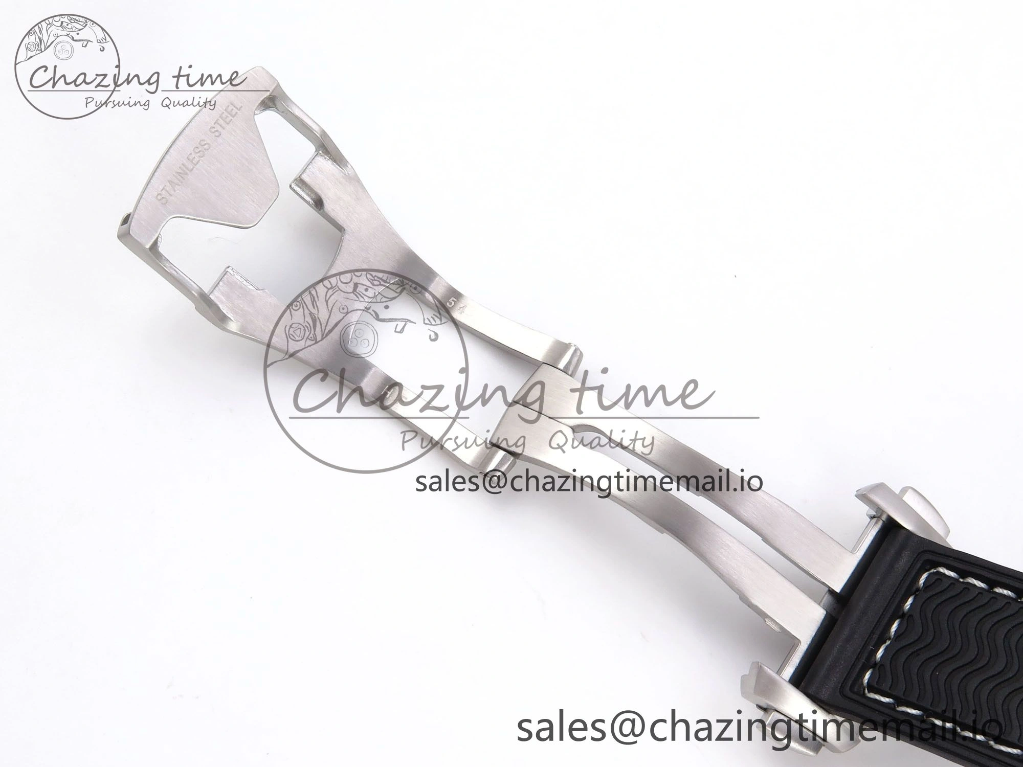 ModernLook Planet Ocean 43.5mm SS VSF 1:1 Best Edition Gray Bezel Gray Dial on Black Rubber Strap A8900 Super Clone 7712