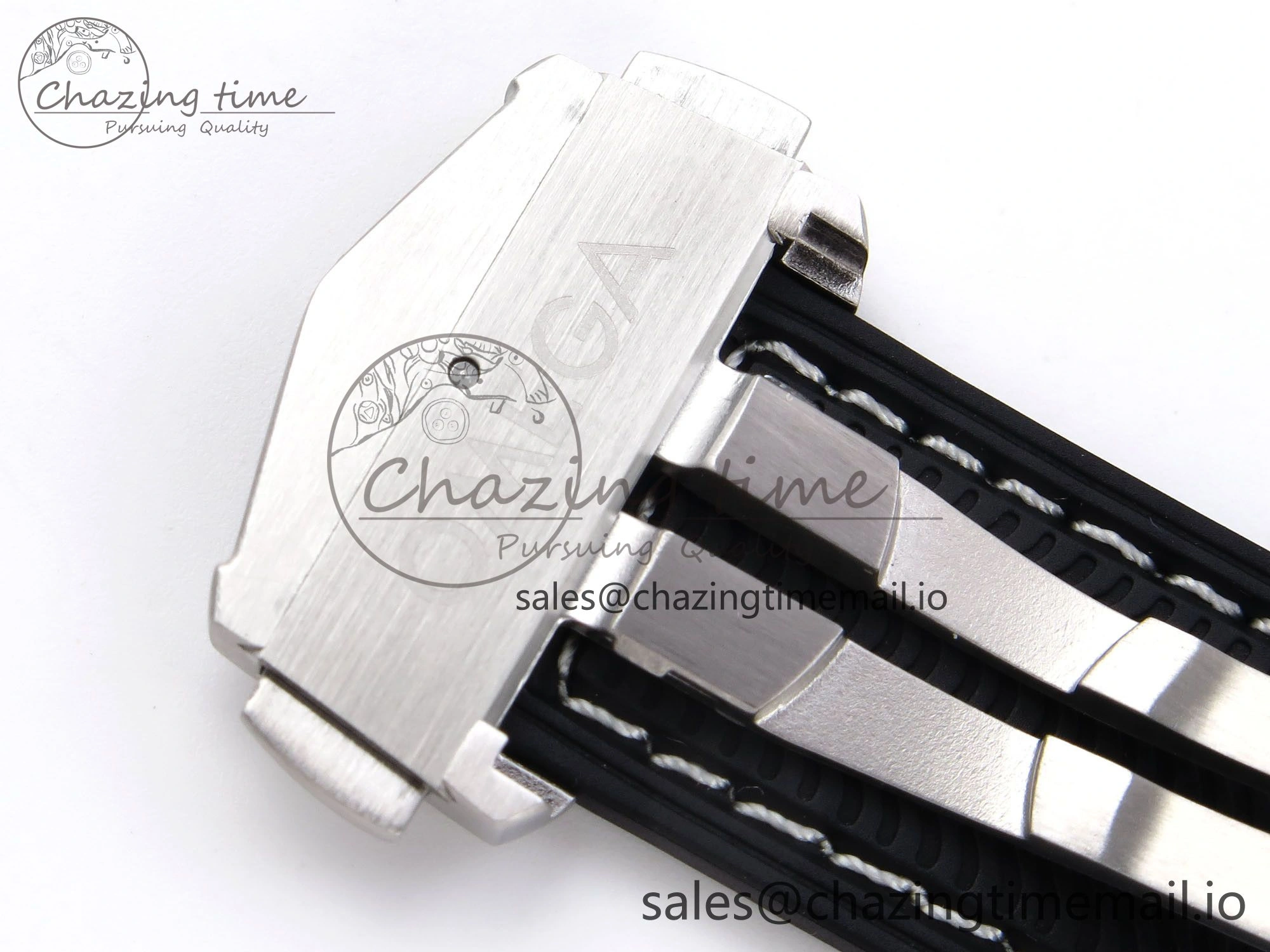 ModernLook Planet Ocean 43.5mm SS VSF 1:1 Best Edition Gray Bezel Gray Dial on Black Rubber Strap A8900 Super Clone 7712