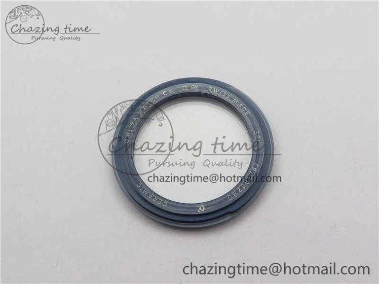 Planet Ocean 45.5mm Big Blue Real Ceramic VSF 1:1 Best Edition on Blue Rubber Strap A8906 Super Clone Sustainable 7896
