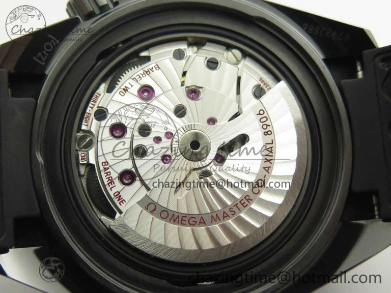 Lightweight Planet Ocean 45.5mm Deep Black Real Ceramic VSF 1:1 Best Edition on Black Nylon Strap A8906 Super Clone 7987