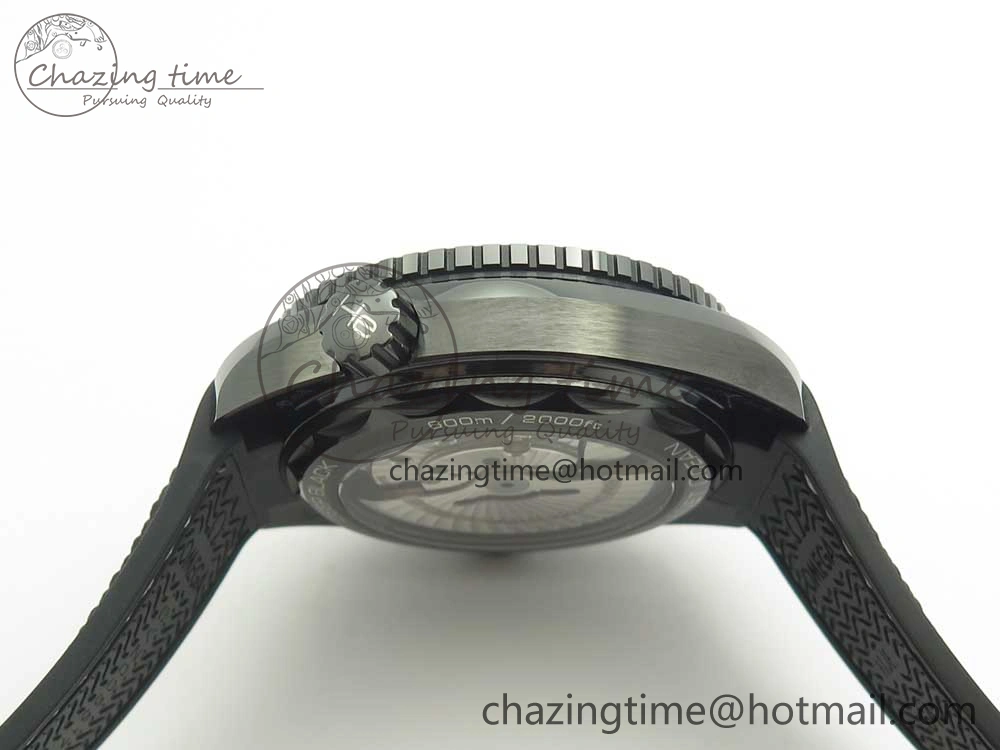 Lightweight Planet Ocean 45.5mm Deep Black Real Ceramic VSF 1:1 Best Edition on Black Nylon Strap A8906 Super Clone 7987