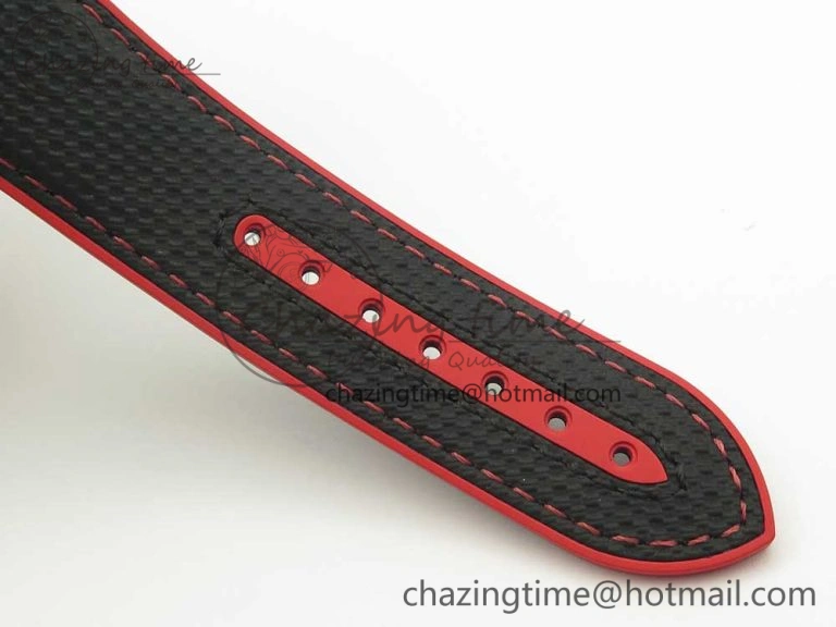 Planet Ocean 45.5mm Deep Black red Real Ceramic VSF 1:1 Best Edition on Black Nylon Strap A8906 Super Clone FlexibleFit 7986