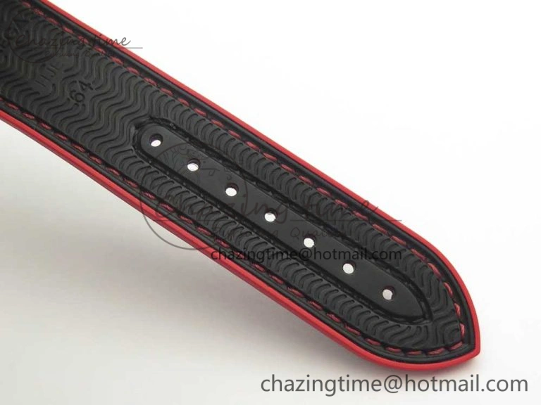 Planet Ocean 45.5mm Deep Black red Real Ceramic VSF 1:1 Best Edition on Black Nylon Strap A8906 Super Clone FlexibleFit 7986