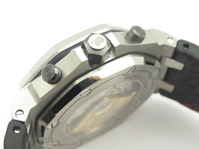 ComfortFit Planet Ocean 45mm GMT DLC JHF Best Edition Black Dial On Rubber Strap A 8194