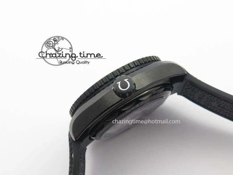 Planet Ocean 45mm Real Ceramic BP-Maker Best Edition Black Dial On Nylon Rubber Strap A GoAnywhere 8185