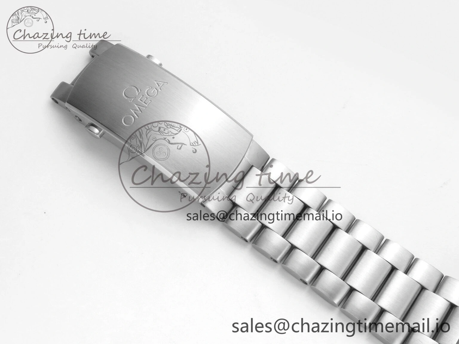 Premium Planet Ocean 600M Chrono SS VRF 1:1 Best Edition Black Bezel Black Dial on SS Bracelet A 7651