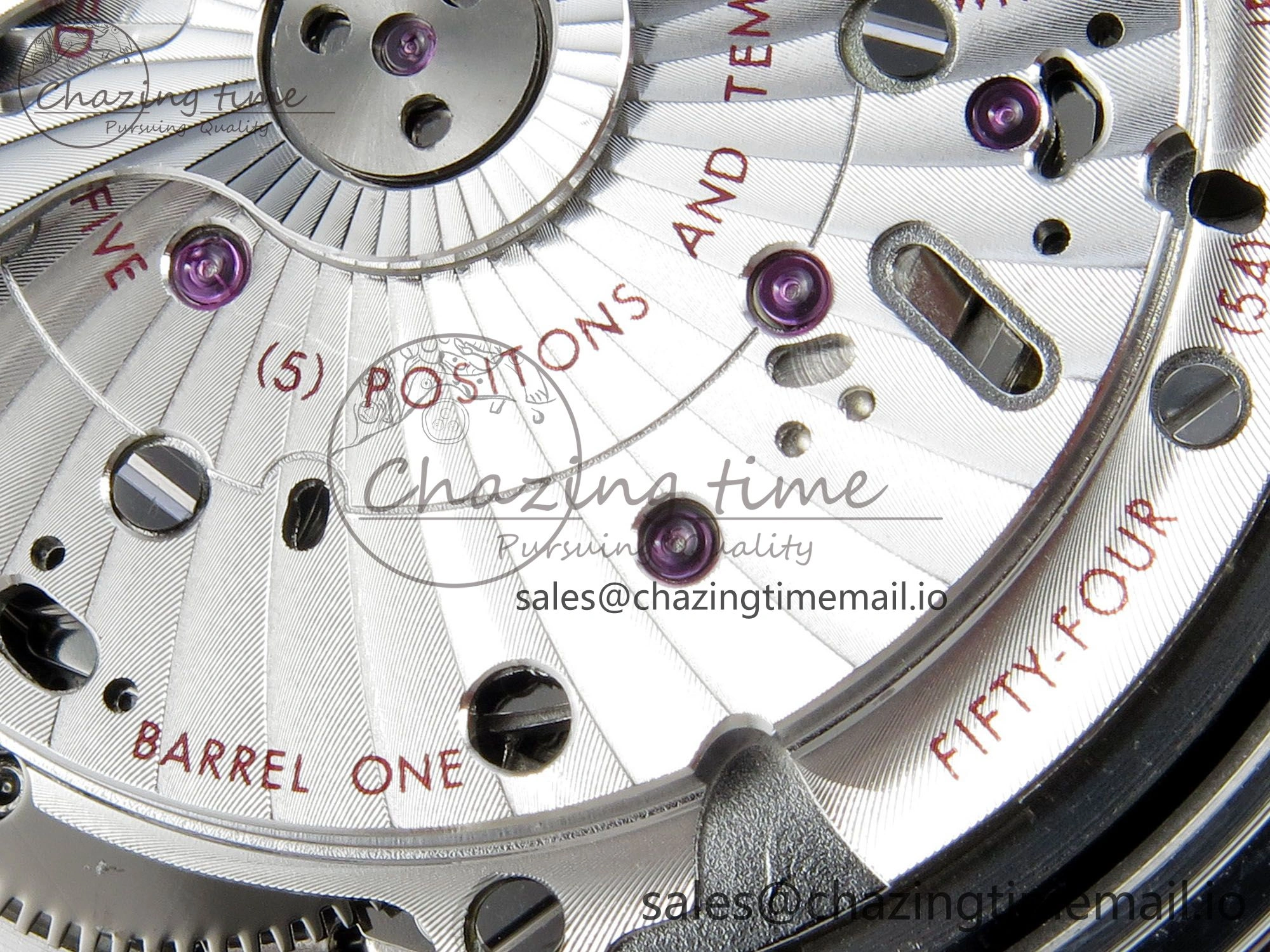 Planet Ocean 600M Chrono SS VRF 1:1 Best Edition Black Bezel Blue Dial on RG SS Bracelet A RelaxedFit 7648