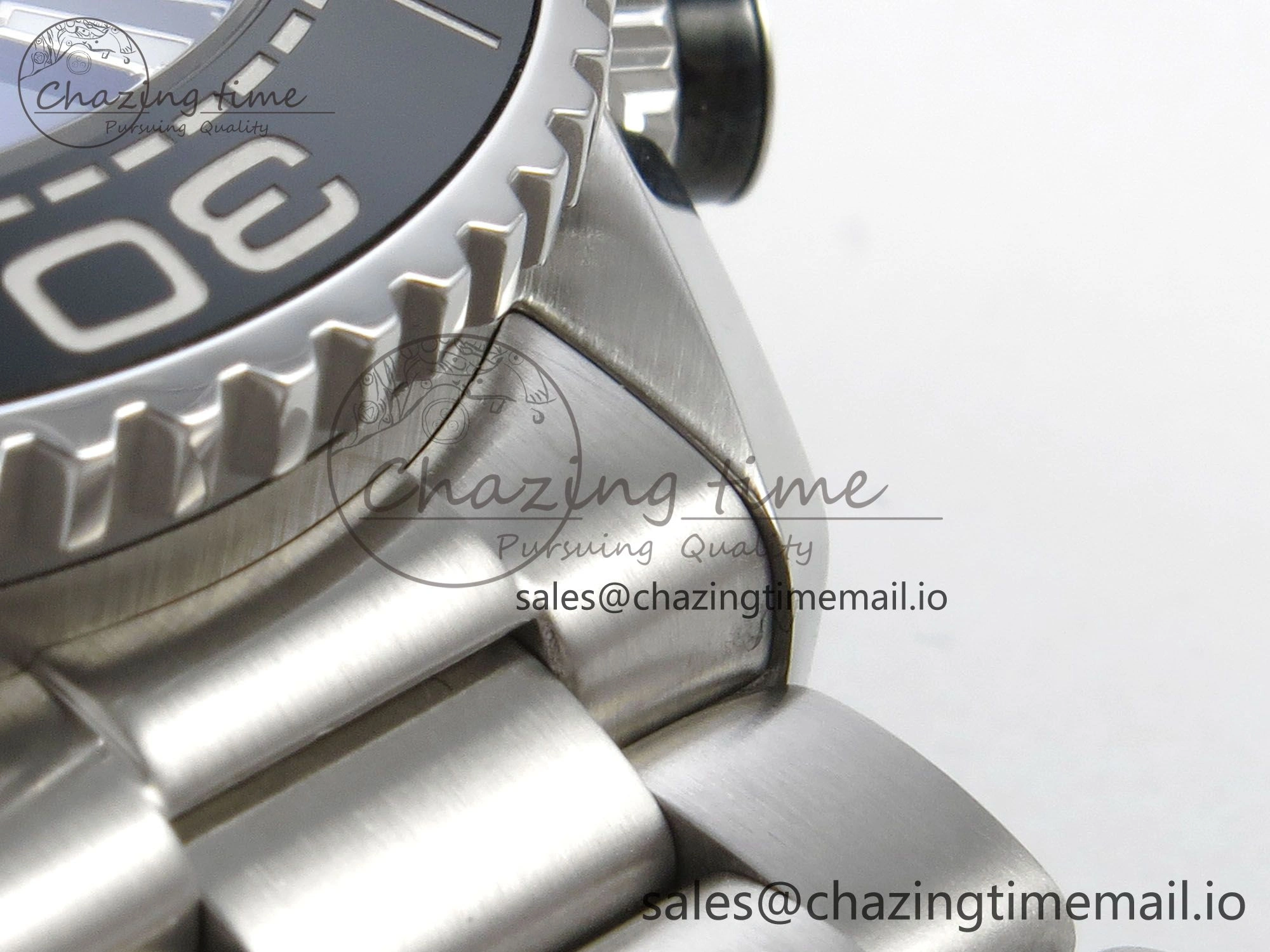 Planet Ocean 600M Chrono SS VRF 1:1 Best Edition Black Orange Bezel Black Dial on SS Bracelet A TimelessDesign 7652