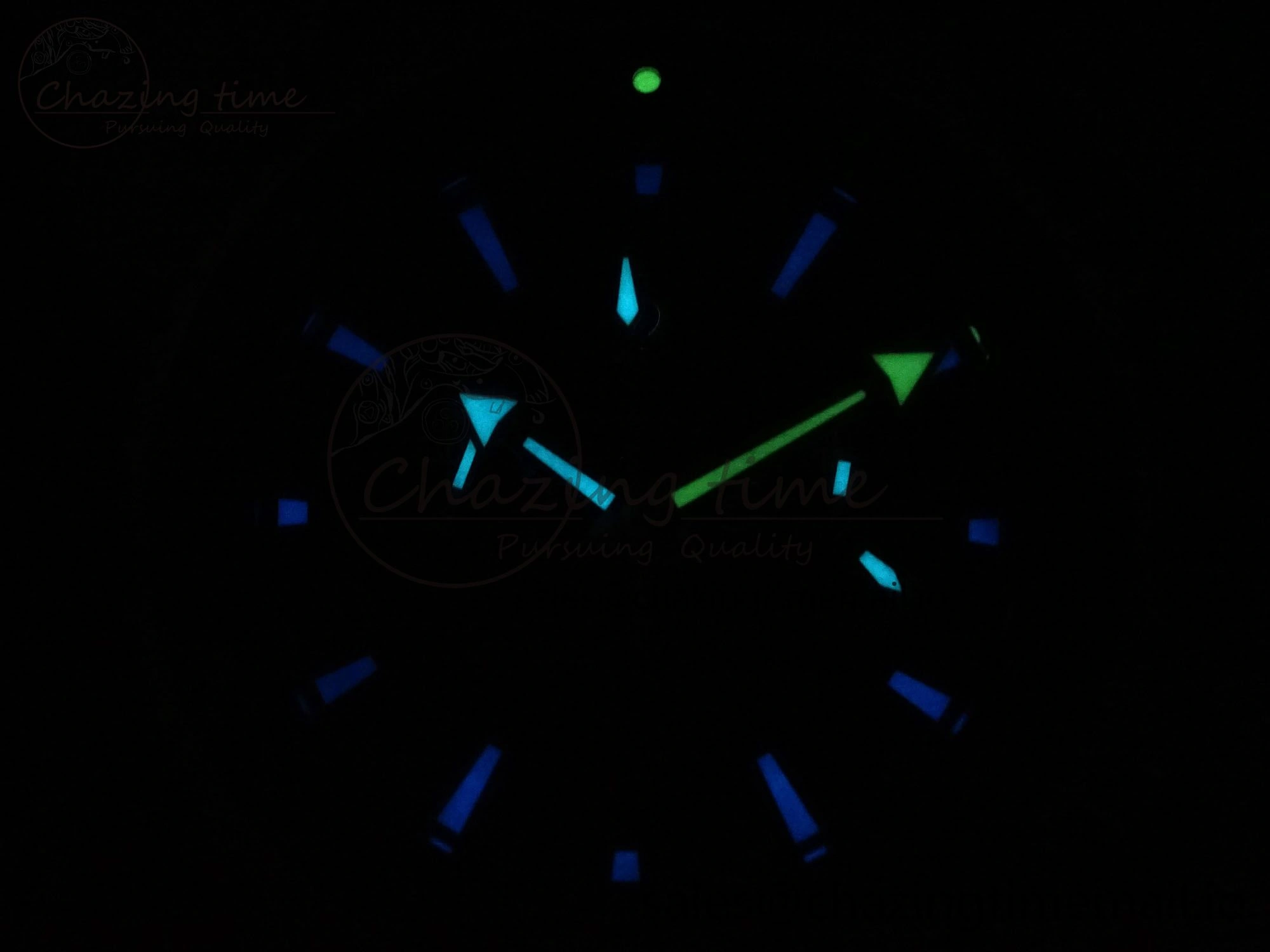 EyeCatching Planet Ocean 600M Chrono SS VRF 1:1 Best Edition Blue Bezel Blue Dial on SS Bracelet A 7649