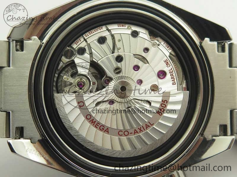Planet Ocean 600M Co-Axial GMT 43.5mm VSF 1:1 Best Edition Black Dial Orange Markers on SS Bracelet A8605 Super Clone TimelessDesign 8024