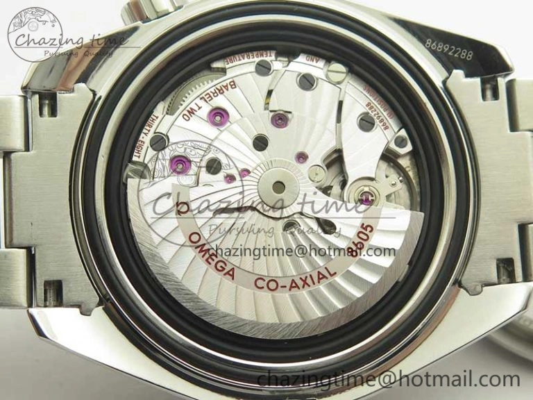 Planet Ocean 600M Co-Axial GMT 43.5mm VSF 1:1 Best Edition Black Dial Orange Markers on SS Bracelet A8605 Super Clone TimelessDesign 8024