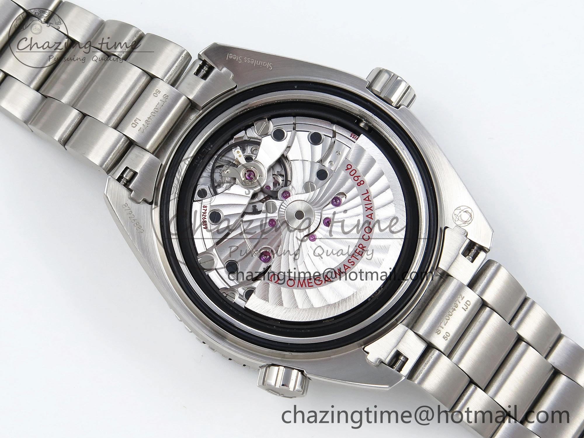 Premium Planet Ocean 600M ‘Tai Chi’ GMT 43.5mm VSF 1:1 Best Edition Black White Ceramic Bezel and Dial on SS Bracelet A8906 Super Clone 7732