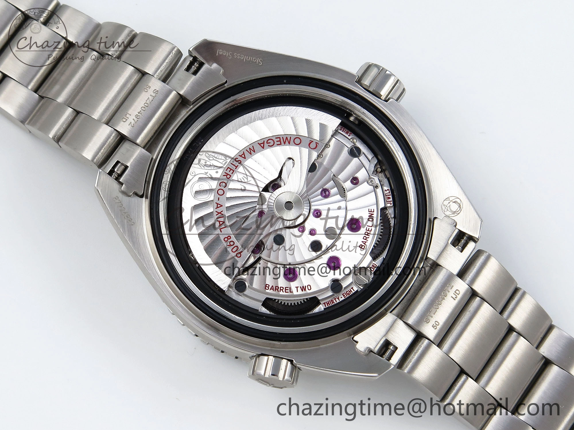 Premium Planet Ocean 600M ‘Tai Chi’ GMT 43.5mm VSF 1:1 Best Edition Black White Ceramic Bezel and Dial on SS Bracelet A8906 Super Clone 7732