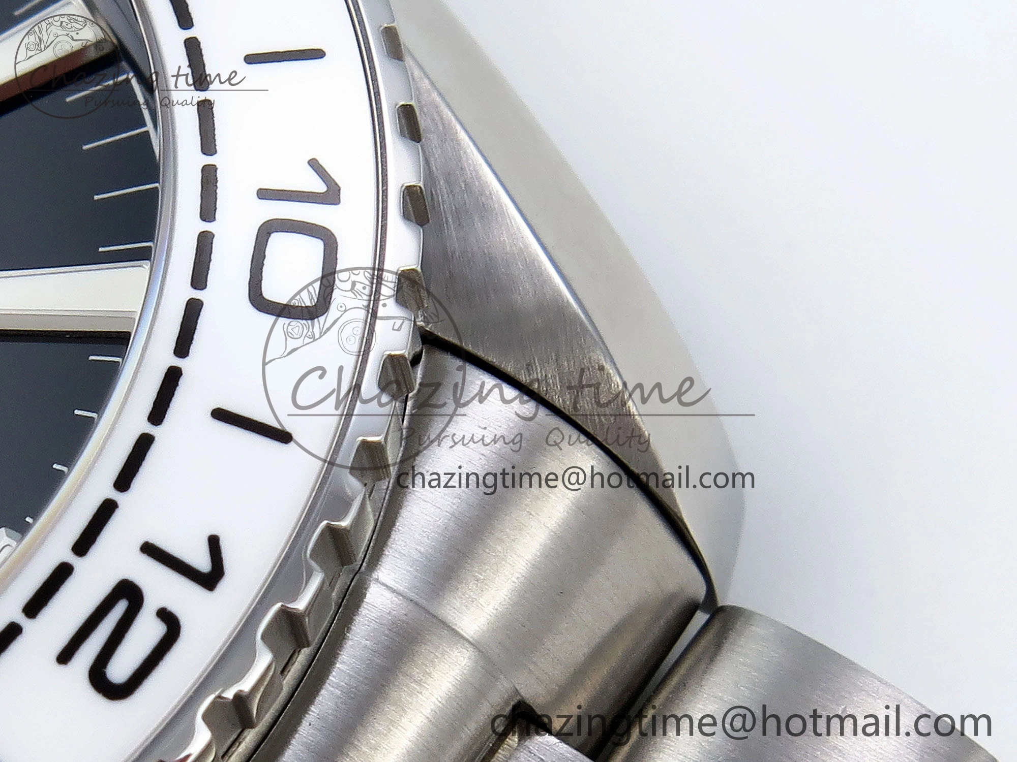 Premium Planet Ocean 600M ‘Tai Chi’ GMT 43.5mm VSF 1:1 Best Edition Black White Ceramic Bezel and Dial on SS Bracelet A8906 Super Clone 7732