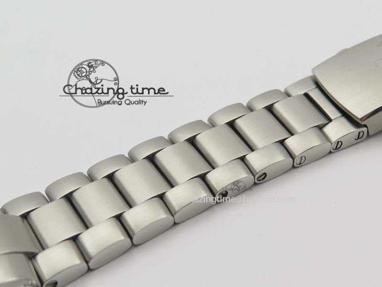Planet Ocean GMT 42mm V6F 1:1 Best Edition Blue Bezel Orange Numbers On SS Bracelet A TimelessDesign 8254