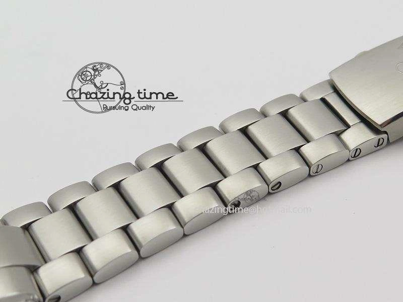 Planet Ocean GMT 42mm V6F 1:1 Best Edition Blue Bezel Orange Numbers On SS Bracelet A TimelessDesign 8254