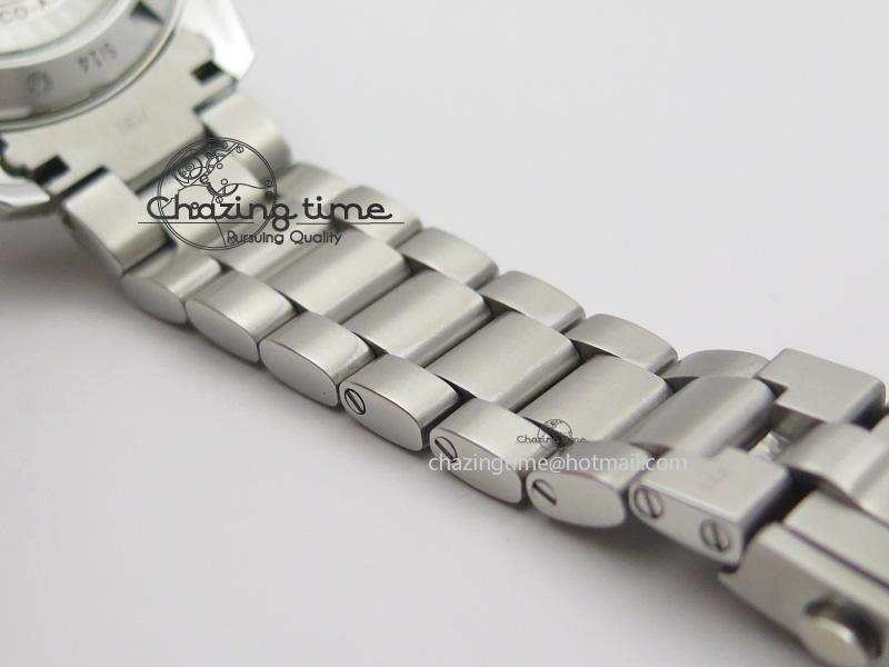 Planet Ocean GMT 42mm V6F 1:1 Best Edition Blue Bezel Orange Numbers On SS Bracelet A TimelessDesign 8254