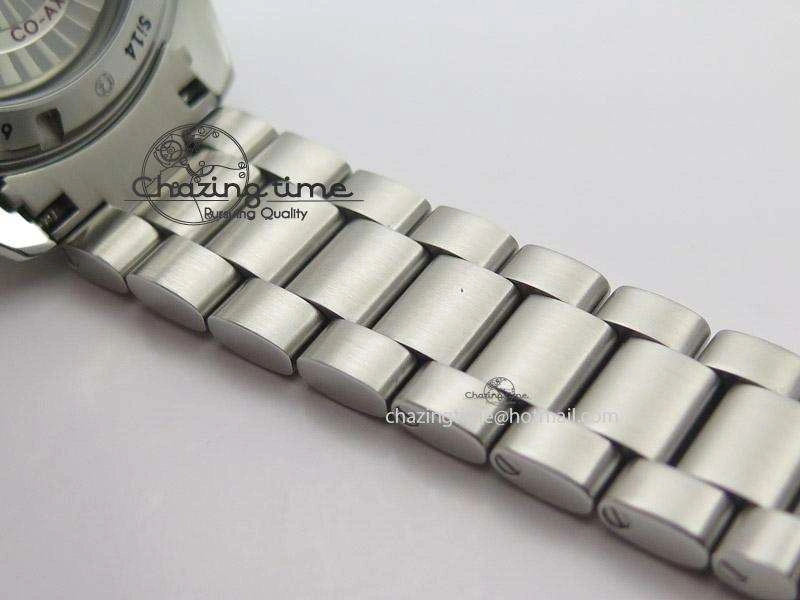 Planet Ocean GMT 42mm V6F Best Edition Black Dial Orange Markers On SS Bracelet A Attractive 8272